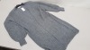 14 X BRAND NEW BOXED PAPAYA / WOMEN LONG GREY OPEN FLEECE IN SIZE XL. RRP £18.00 (TOTAL RRP £252.00