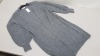 14 X BRAND NEW BOXED PAPAYA / WOMEN LONG GREY OPEN FLEECE IN SIZE S RRP £18.00 (TOTAL RRP £252.00)