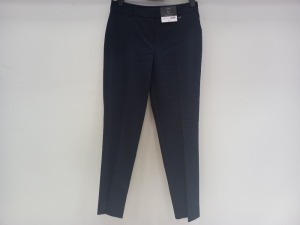 15 X BRAND NEW DOROTHY PERKINS SLIM FIT NAVY TROUSERS IN VARIOUS SIZES RRP £20.00 (TOTAL RRP £300.00)