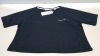 20 X BRAND NEW JACK WILLS LOWTON BLACK CROP T SHIRTS UK SIZE 10 RRP £26.95 (TOTAL RRP £539.00)