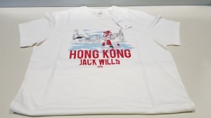 29 X BRAND NEW JACK WILLS HONG KONG LOCATION T SHIRTS SIZE MEDIUM