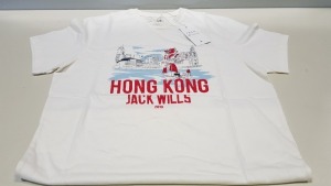 28 X BRAND NEW JACK WILLS HONG KONG LOCATION T SHIRTS SIZE SMALL