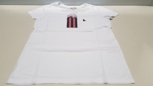 20 X BRAND NEW JACK WILLS FULLFORD WHITE T SHIRTS UK SIZE 6 RRP £19.50 (TOTAL RRP £390.00)