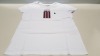 20 X BRAND NEW JACK WILLS FULLFORD WHITE T SHIRTS UK SIZE 6 RRP £19.50 (TOTAL RRP £390.00)