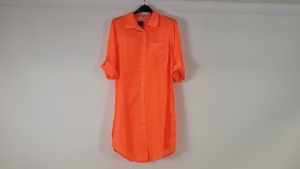 100 X BRAND NEW MULTI COLOURED BEACH SHIRTS BY GEORGE - SIZE M - (28911) RRP £10 EACH - IN 1