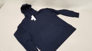 12 X BRAND NEW BAGGED TOPMAN NAVY HOODIE (SIZE UK S)
RRP £24.99 (TOTAL £299.88)