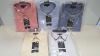 40 X BRAND NEW TAYLOR & WRIGHT SHIRTS IN VARIOUS STYLES AND SIZES IN 2 TRAYS (NOT INCLUDED)