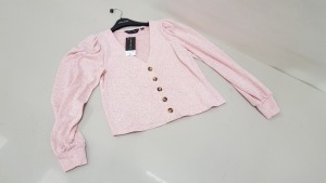 20 X BRAND NEW DOROTHY PERKINS PINK SUMMER CARDIGAN (SIZE UK 10 & 12) 
RRP £19.99 (TOTAL RRP £399.80)
