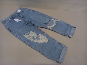 13 X BRAND NEW TOPSHOP HAYDEN LOOSE FIT BOYFRIEND JEANS UK SIZE 6 RRP £46.00 (TOTAL RRP £598.00)