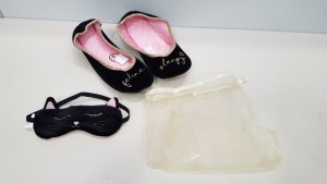 39 X PAIRS OF BRAND NEW NOVELTY BALLET STYLE SLIPPERS SIZE 7-8 - IN 4 BOXES