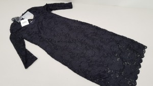 10 X BRAND NEW MAMA LICIOUS BLACK DRESSES SIZE MEDIUM