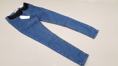 20 X BRAND NEW TOPSHOP JONI SUPER HIGH WAISTED SKINNY MATERNITY JEANS UK SIZE10 RRP £36.00 (TOTAL RRP £720.00)