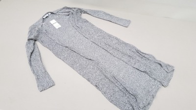 19 X BRAND NEW DOROTHY PERKINS GREY CARDIGANS UK SIZE 14 AND 6 RRP £20.00 (TOTAL RRP £380.00)