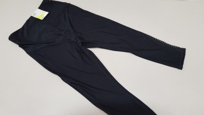 35 X BRAND NEW GEORGE ULTIMATE CROP LEGGINGS SIZE IN VARIOUS SIZES RRP £12,50 (TOTAL RRP £437.50)