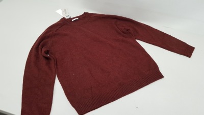 7 X BRAND NEW SELECTED HOMME JUMPERS SIZE XXL RRP £65.00 (TOTAL RRP £455.00)