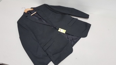10 X BRAND NEW JOHN LEWIS SMART SIXTH FORM CHARCOAL JACKETS SIZE 44 RRP £47.00 (TOTAL RRP £470.00)