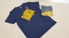 20 X BRAND NEW FC BARCELONA BARCA BLUE SHORT SLEEVED T SHIRTS SIZE LARGE