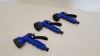 100 X BRAND NEW GARDEN SPRAY HOSE GUNS - MULTI SPRAY SETTINGS