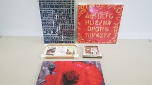40+ BRAND NEW BLOCKBOARDS / WALL ART IN VARIOUS SIZES & DESIGNS