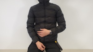 8 X BRAND NEW TOPMAN BLACK (COLD WEATHER EQUIPMENT) WINTER COATS SIZE - SMALL RRP £39.00pp