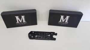 120 X BRAND NEW METAL MULTI-TOOL HOLDERS WITH BITS - BRAND M GIFTS FOR MEN - IN 2 OUTER BOXES