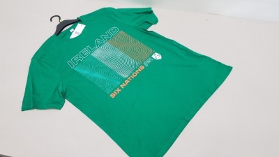 50 X BRAND NEW F&F IRELAND SIX NATIONS//21 T SHIRTS SIZE 3XL