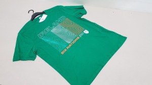 50 X BRAND NEW F&F IRELAND SIX NATIONS//21 T SHIRTS SIZE XL