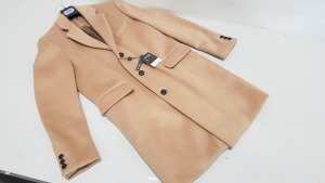 10 X BRAND NEW TOPMAN WOOL BLEND BUTTONED JACKETS SIZE XXS AND 1 X SIZE XS