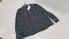 20 X BRAND NEW DOROTHY PERKINS PETITE DOTTED LONG SLEEVED TOPS UK SIZE 10