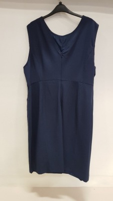 20 X BRAND NEW DOROTHY PERKINS NAVY SLEEVELESS DRESSES UK SIZE 16 RRP £25.00 (TOTAL RRP £500.00)