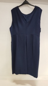 20 X BRAND NEW DOROTHY PERKINS NAVY SLEEVELESS DRESSES UK SIZE 16 RRP £25.00 (TOTAL RRP £500.00)