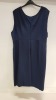 20 X BRAND NEW DOROTHY PERKINS NAVY SLEEVELESS DRESSES UK SIZE 14 RRP £25.00 (TOTAL RRP £500.00)