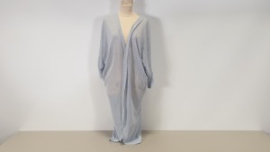 30 X BRAND NEW B.YOU LONG GREY CARDIGANS IN SIZE EXTRA LARGE