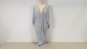 30 X BRAND NEW B.YOU LONG GREY CARDIGANS IN SIZE EXTRA LARGE