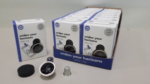 480 X BRAND NEW BOXED WIDEN YOUR HORIZONS SELFIE CLIP (WIDE ANGLE LENS) - IN 15 BOXES