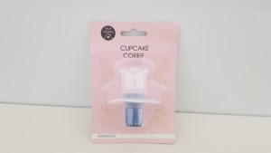 360 X BRAND NEW BOXED BAKEWARES CUPCAKE CORERS IN 12 BOXES