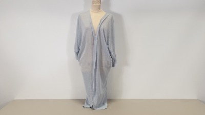 30 X BRAND NEW B.YOU LONG GREY CARDIGANS IN SIZE