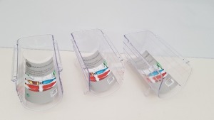 150 X BRAND NEW BOTTLE / WINE ORGANISERS IN 7 BOXES