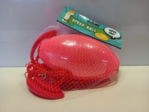 216 X BRAND NEW BOXED SUPER FAST SPEED BALL TOYS - IN 18 BOXES