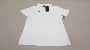 15 X BRAND NEW UNDER ARMOUR WOMENS SPORTS POLO SHIRTS SIZE LARGE