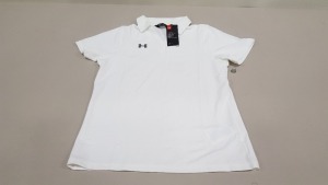15 X BRAND NEW UNDER ARMOUR WOMENS SPORTS POLO SHIRTS SIZE LARGE