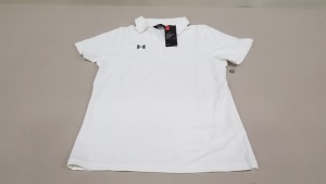 15 X BRAND NEW UNDER ARMOUR WOMENS SPORTS POLO SHIRTS SIZE MEDIUM