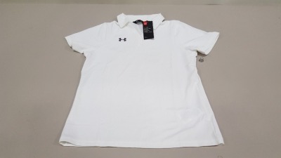 15 X BRAND NEW UNDER ARMOUR WOMENS SPORTS POLO SHIRTS SIZE MEDIUM
