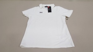 15 X BRAND NEW UNDER ARMOUR WOMENS SPORTS POLO SHIRTS SIZE SMALL