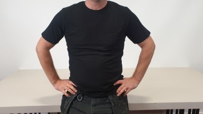 71 X BRAND NEW ALL BLACK TOPMAN TSHIRTS SIZE - LARGE RRP £7.00pp