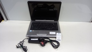 TOSHIBA A300 LAPTOP WINDOWS 10 - WITH CHARGER
