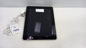 APPLE IPAD TABLET 16GB STORAGE - WITH CHARGER