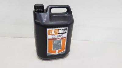 60 X BRAND NEW ULTIPRO 5L FROST PROOFER & ACCELERATOR (CHLORIDE - FREE)