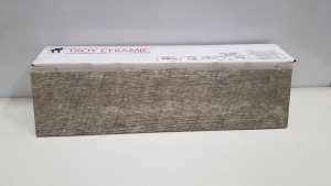 132 X BRAND NEW BOXED TROY CERAMIC GLAZED PORCELAIN CERAMIC TILE (150 X 600 X 9MM) - 11.88 M/2 - IN 12 BOXES