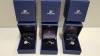 3 X BRAND NEW ASSORTED SWAROVSKI RINGS (RRP £100 EACH TOTAL £300)
